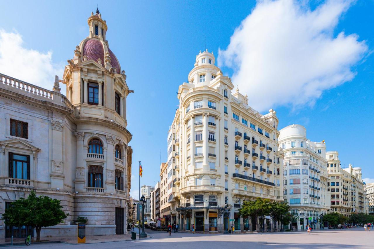 Апартаменты Ayuntamiento Panoramic Валенсия Экстерьер фото