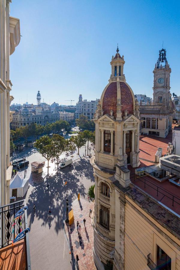 Апартаменты Ayuntamiento Panoramic Валенсия Экстерьер фото